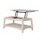International Concepts Rectangle Bombay Tall Coffee Table-Includes Lift Top, 24 W, 40 L, 18 in H, Wood, Unfinished OT-4TCL - alternate 8